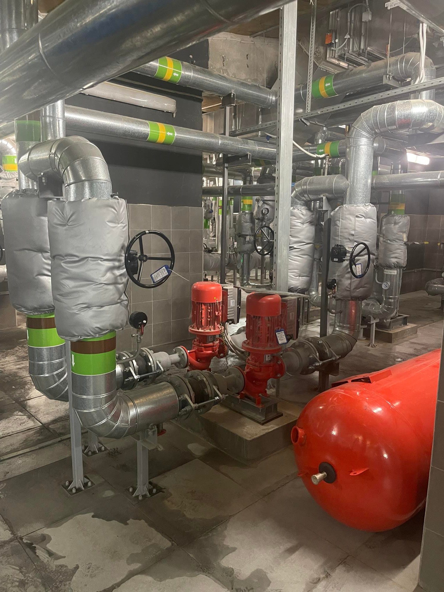 مركز تدفئة مركزية