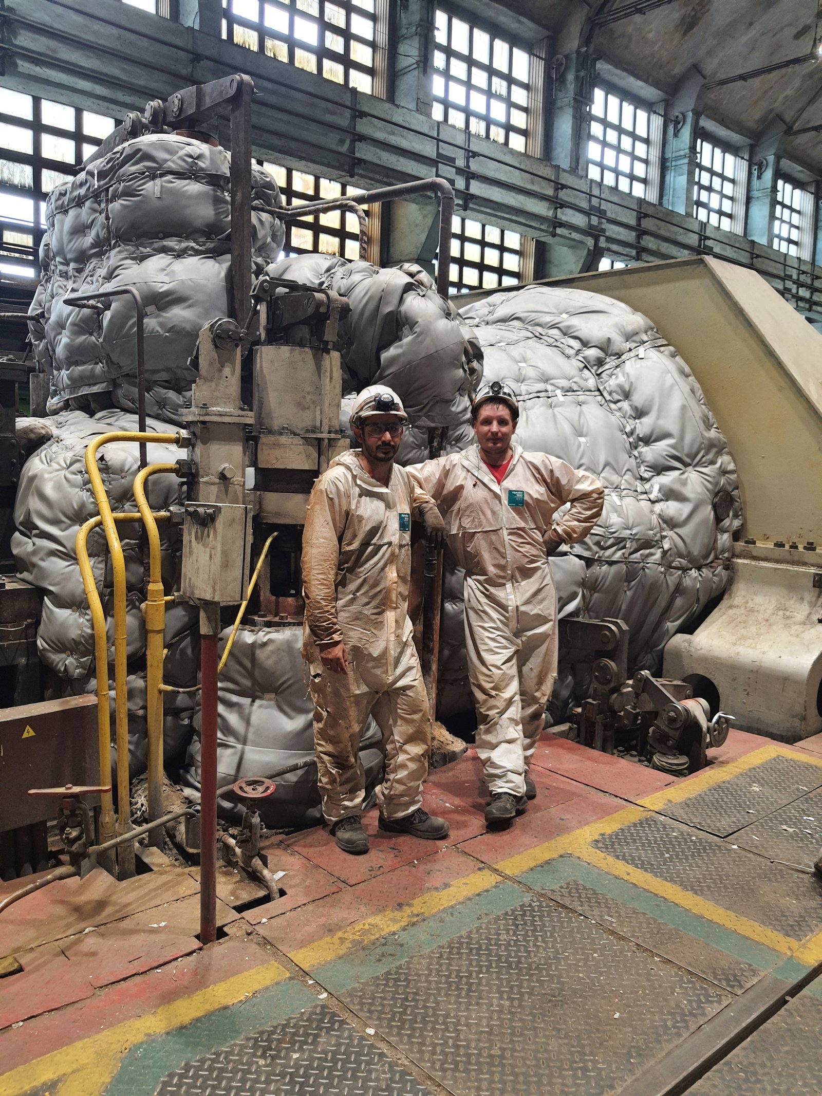 مشروع عزل توربين 4