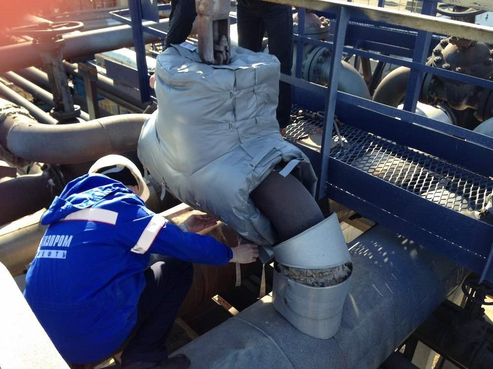 تركيب الغطاء الحراري